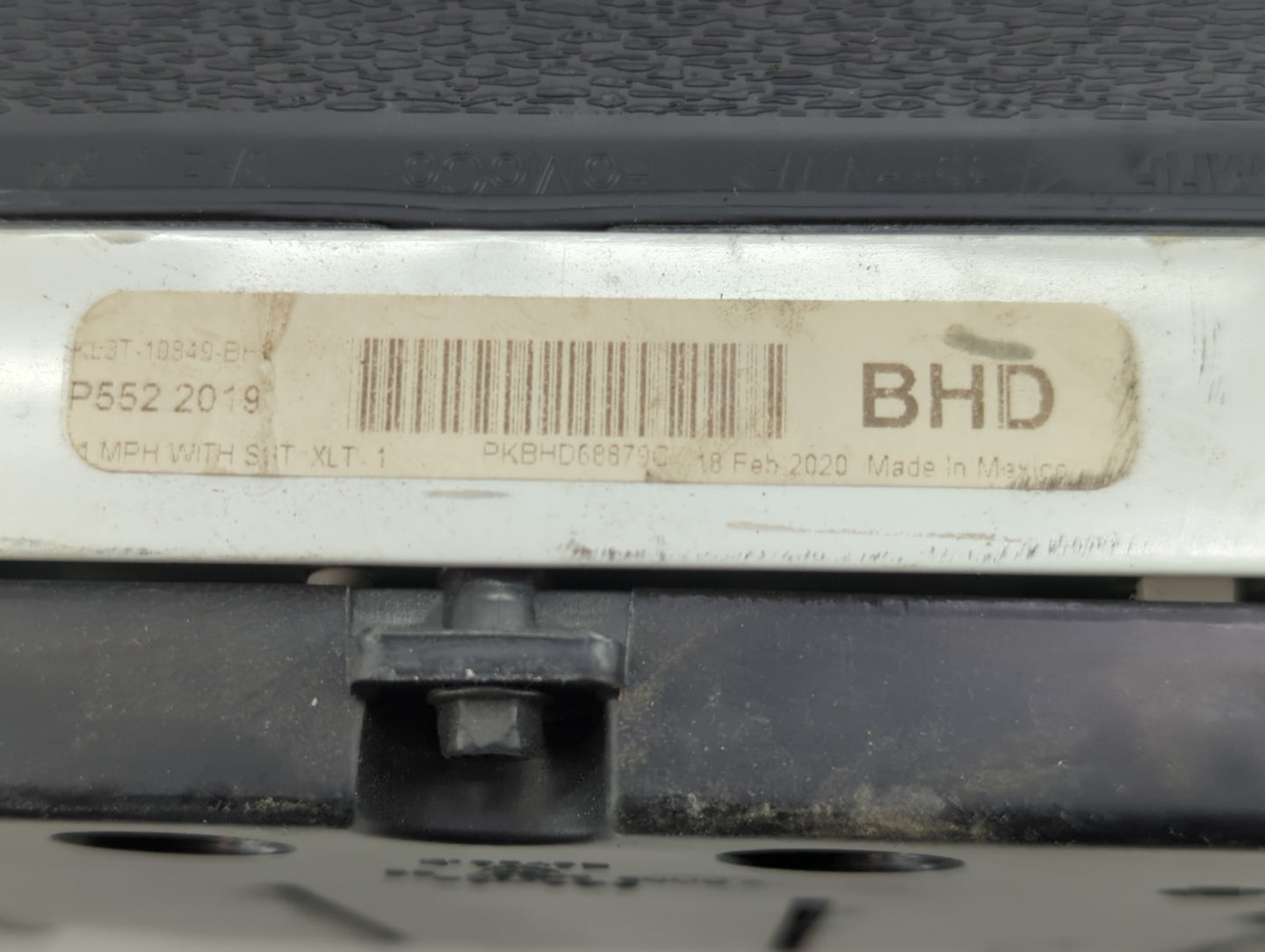 2019-2020 Ford F-150 Instrument Cluster Speedometer Gauges P/N:KL3T-10849-BHC Fits Fits 2019 2020 OEM Used Auto Parts - Oemu