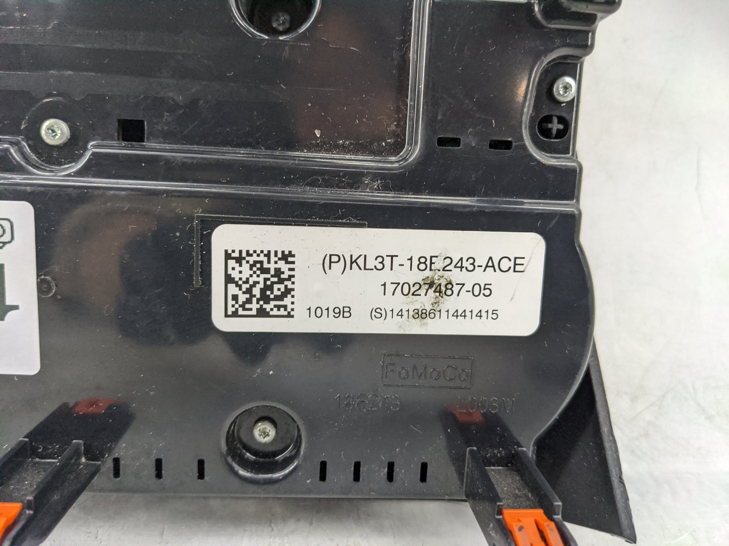 2020 Ford F-150 Climate Control Module Temperature AC/Heater Replacement P/N:KL3T-18E243-ACE Fits OEM Used Auto Parts - Oemu