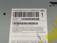 2019-2020 Ford F-150 Radio AM FM Cd Player Receiver Replacement P/N:KL3T-18D832-AG Fits Fits 2019 2020 OEM Used Auto Parts -