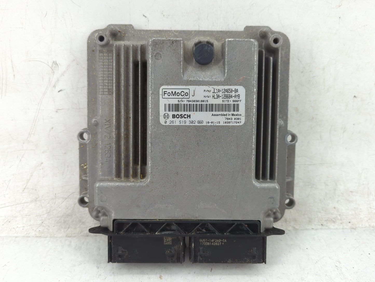 2018-2020 Ford F-150 PCM Engine Control Computer ECU ECM PCU OEM P/N:JL1A-12A650-BA 0 261 S19 302 Fits Fits 2018 2019 2020 O