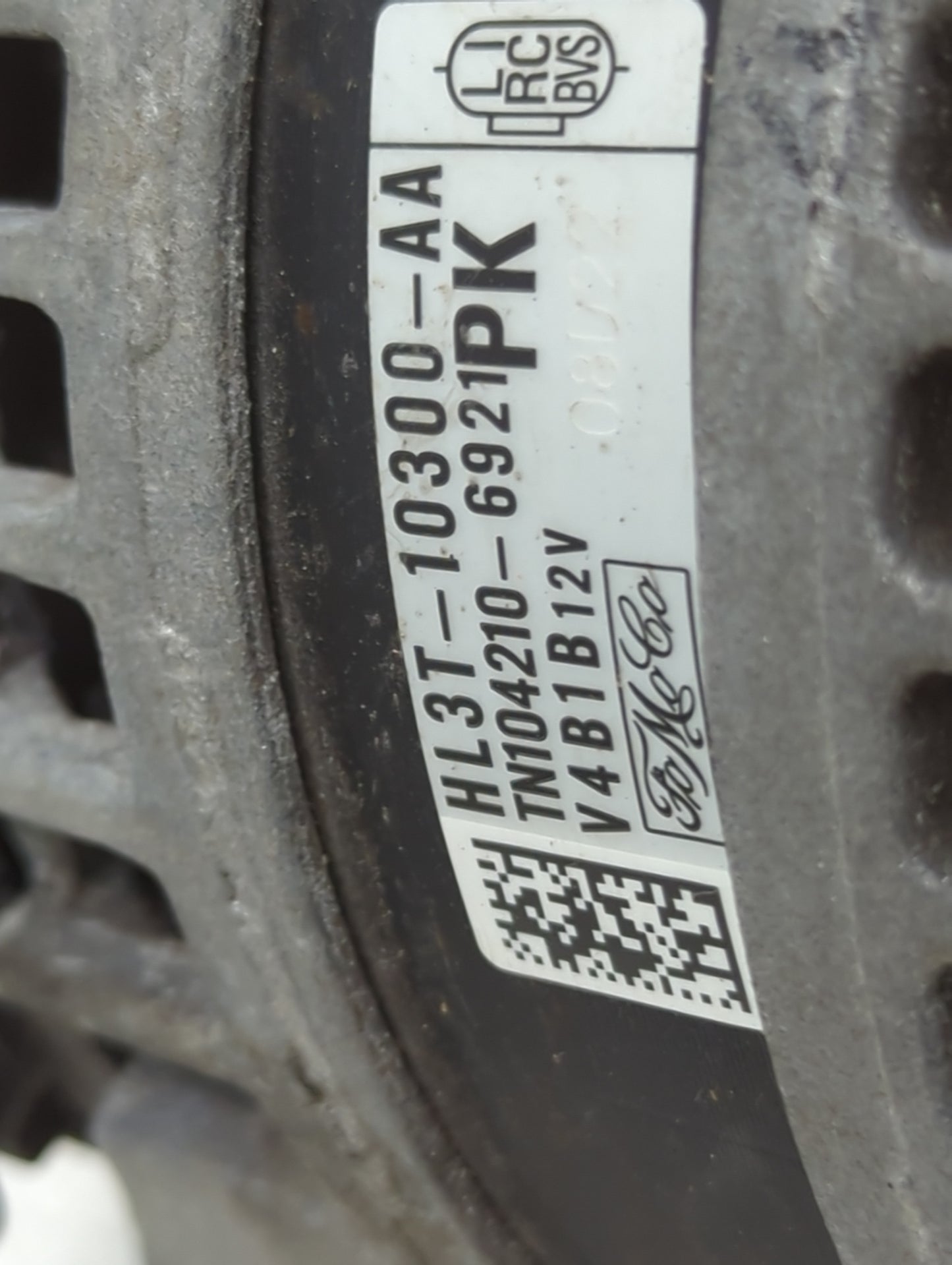 2015-2020 Ford F-150 Alternator Replacement Generator Charging Assembly Engine OEM P/N:HL3T-10300-AA Fits OEM Used Auto Part