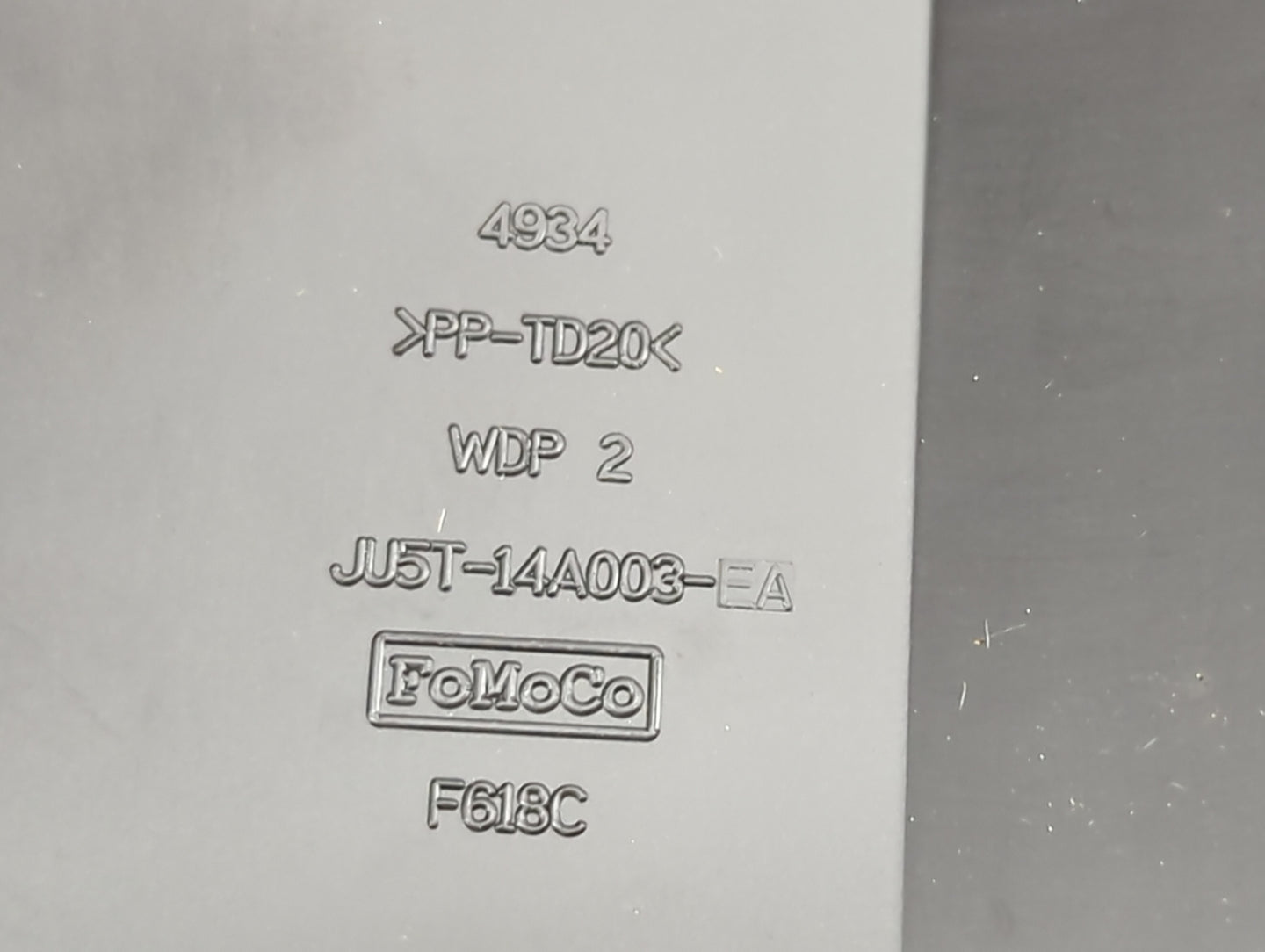 2018-2020 Ford F-150 Fusebox Fuse Box Panel Relay Module P/N:JJ5T-14A003-EA JU5T-14A003-EA Fits Fits 2018 2019 2020 OEM Used
