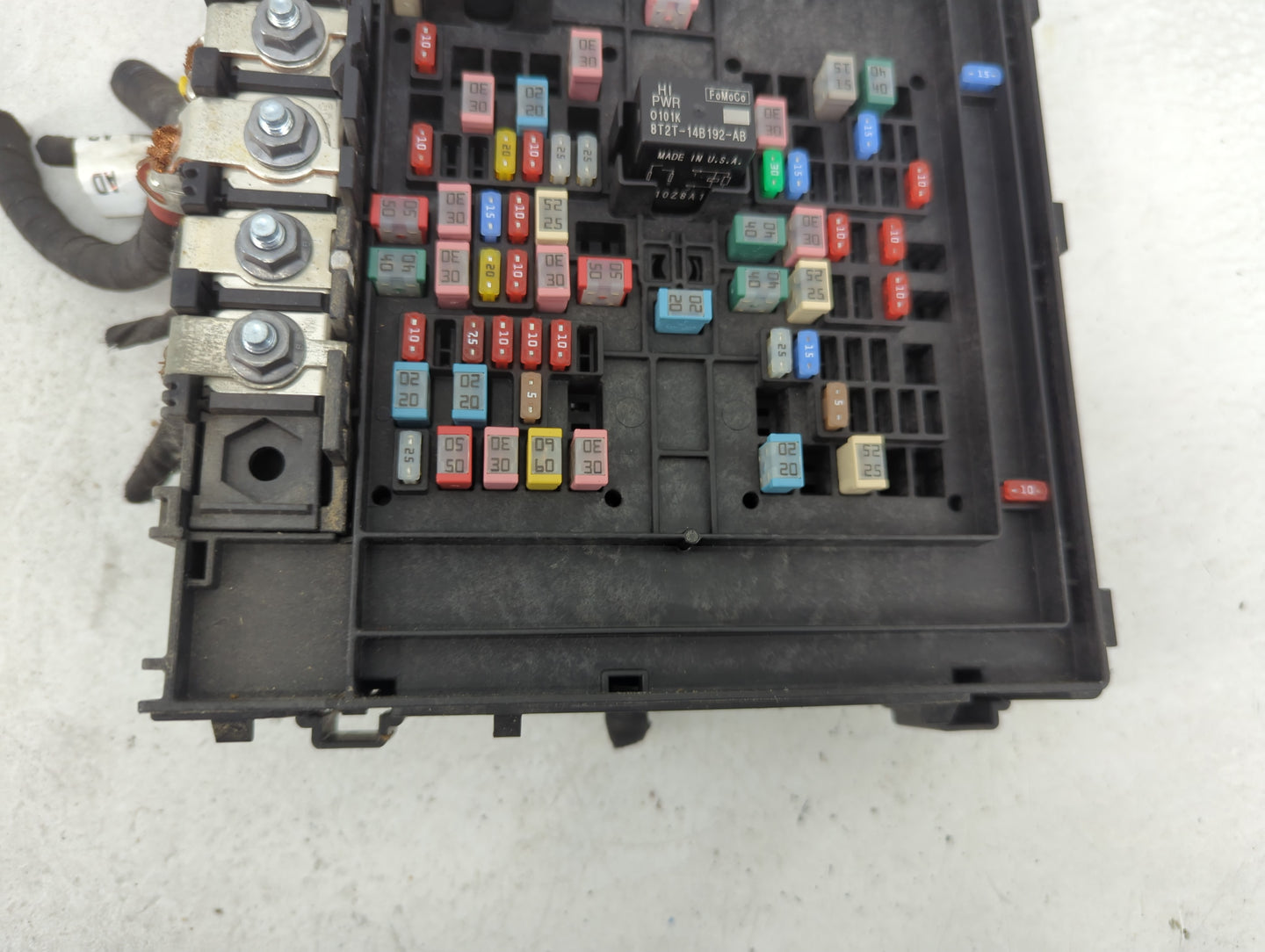 2018-2020 Ford F-150 Fusebox Fuse Box Panel Relay Module P/N:JU5T-14A003-EA Fits Fits 2018 2019 2020 OEM Used Auto Parts - O