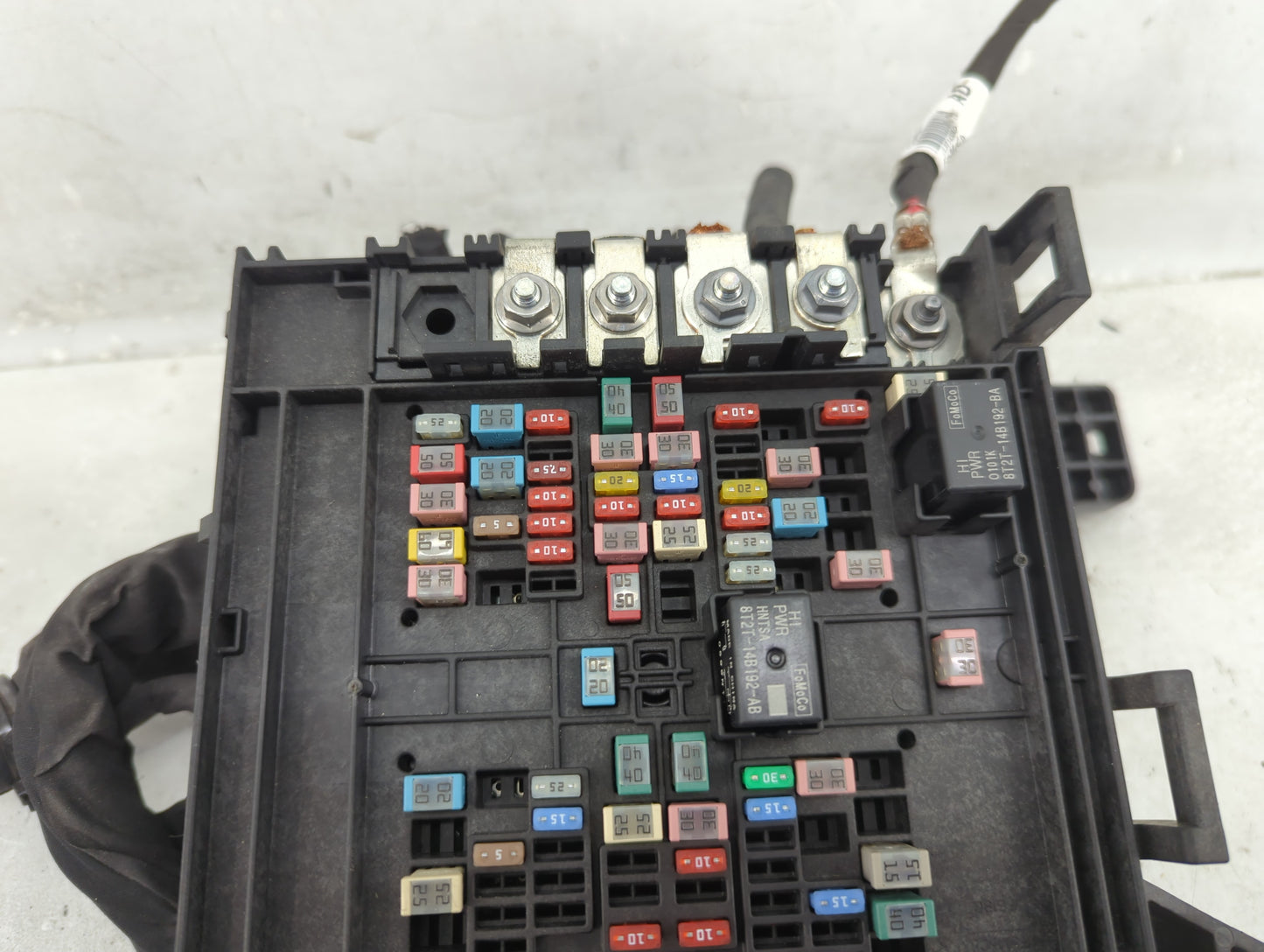 2018-2020 Ford F-150 Fusebox Fuse Box Panel Relay Module P/N:JU5T-14A003-EA Fits Fits 2018 2019 2020 OEM Used Auto Parts - O