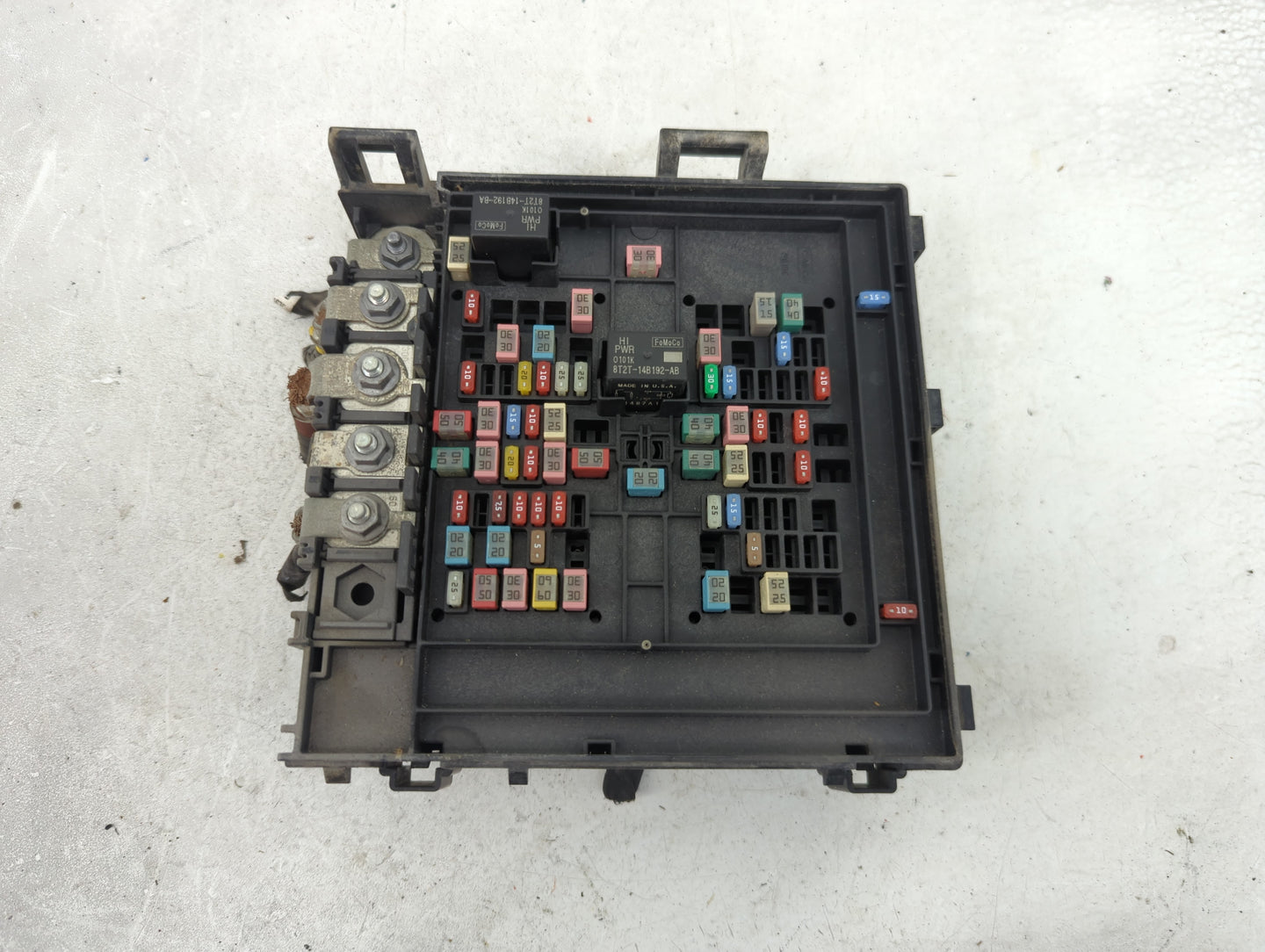 2018-2020 Ford F-150 Fusebox Fuse Box Panel Relay Module P/N:JU5T-14A003-EA Fits Fits 2018 2019 2020 OEM Used Auto Parts - O