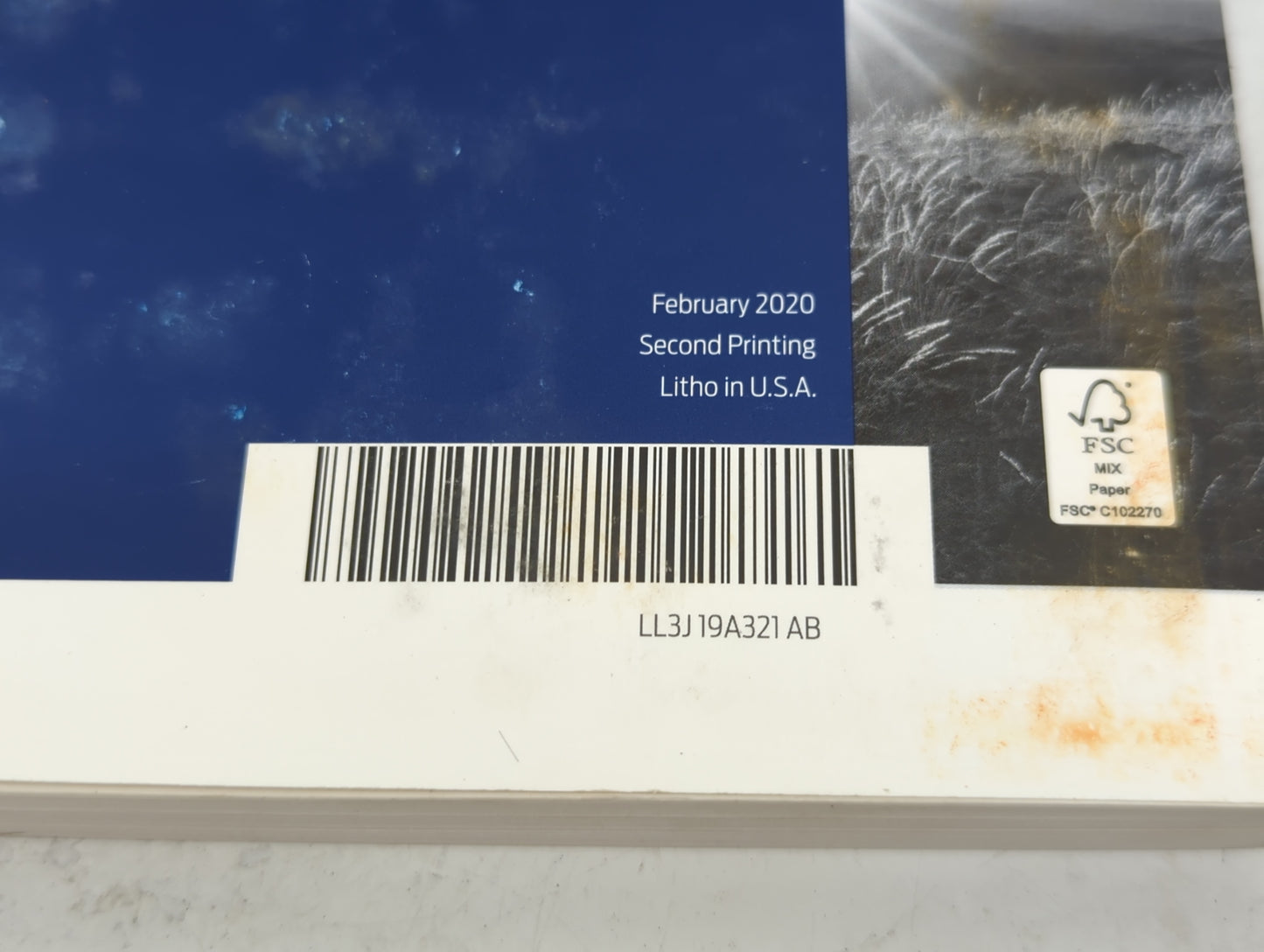 2020 Ford F-150 Owners Manual Book Guide P/N:LL3J19A321AB OEM Used Auto Parts - Oemusedautoparts1.com