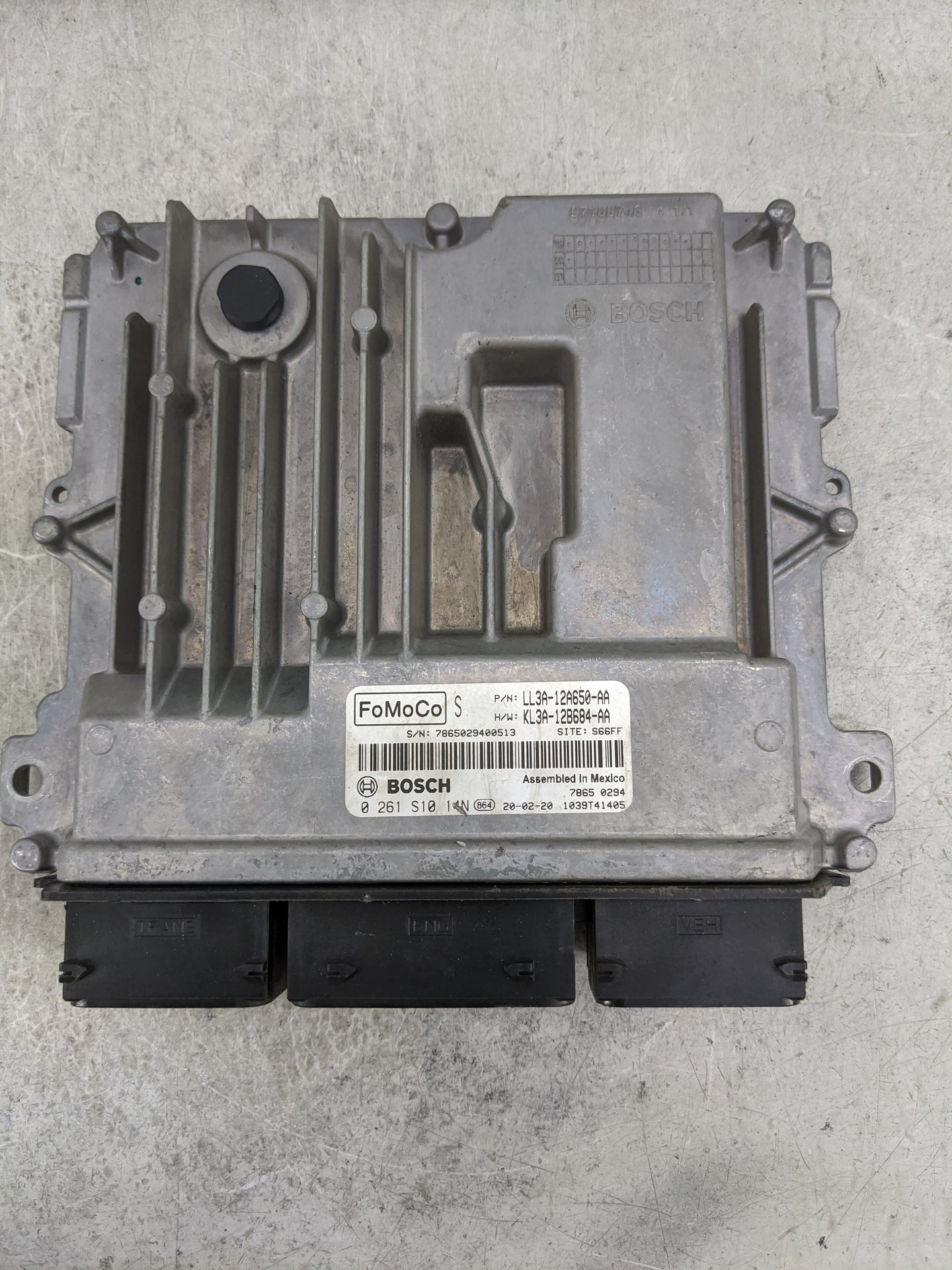 2018-2020 Ford F-150 PCM Engine Control Computer ECU ECM PCU OEM P/N:LL3A-12A650-AA KL3A-12B684-AA Fits Fits 2018 2019 2020 