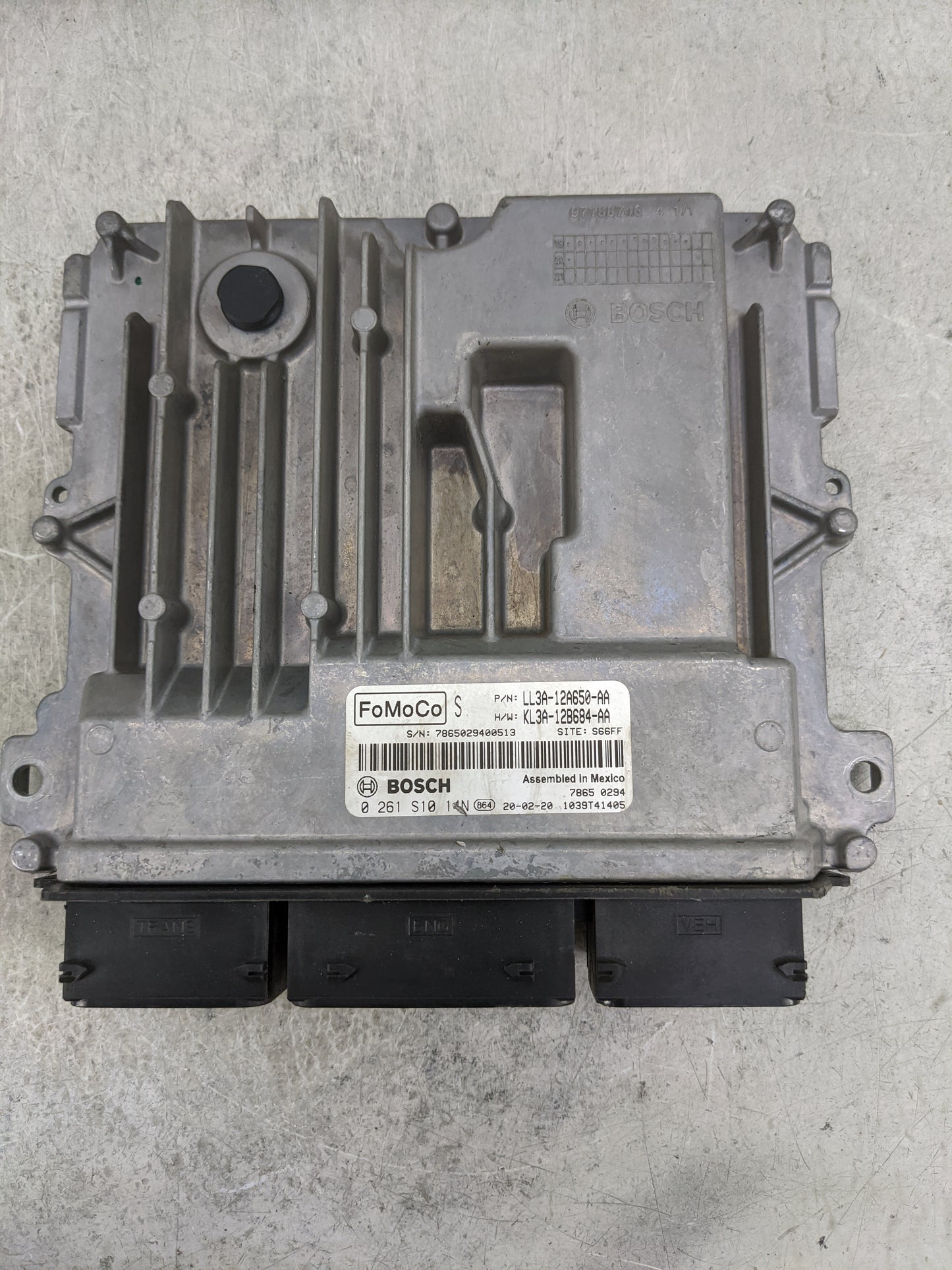 2018-2020 Ford F-150 PCM Engine Control Computer ECU ECM PCU OEM P/N:LL3A-12A650-AA KL3A-12B684-AA Fits Fits 2018 2019 2020 