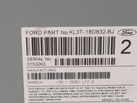 2019-2020 Ford F-150 Radio AM FM Cd Player Receiver Replacement P/N:KL3T-18D832-BJ RU-9760P-C, RU-9760 Fits Fits 2019 2020 O