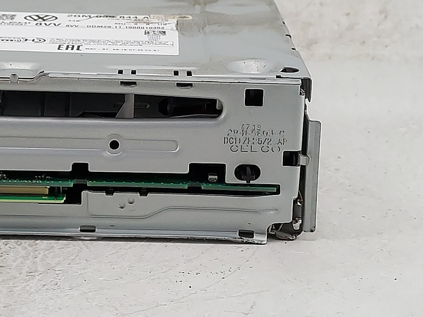 2019-2020 Ford F-150 Radio AM FM Cd Player Receiver Replacement P/N:2GM 035 844 A Fits Fits 2019 2020 OEM Used Auto Parts - 