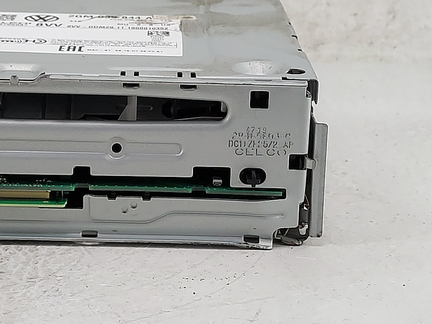 2019-2020 Ford F-150 Radio AM FM Cd Player Receiver Replacement P/N:2GM 035 844 A Fits Fits 2019 2020 OEM Used Auto Parts - 