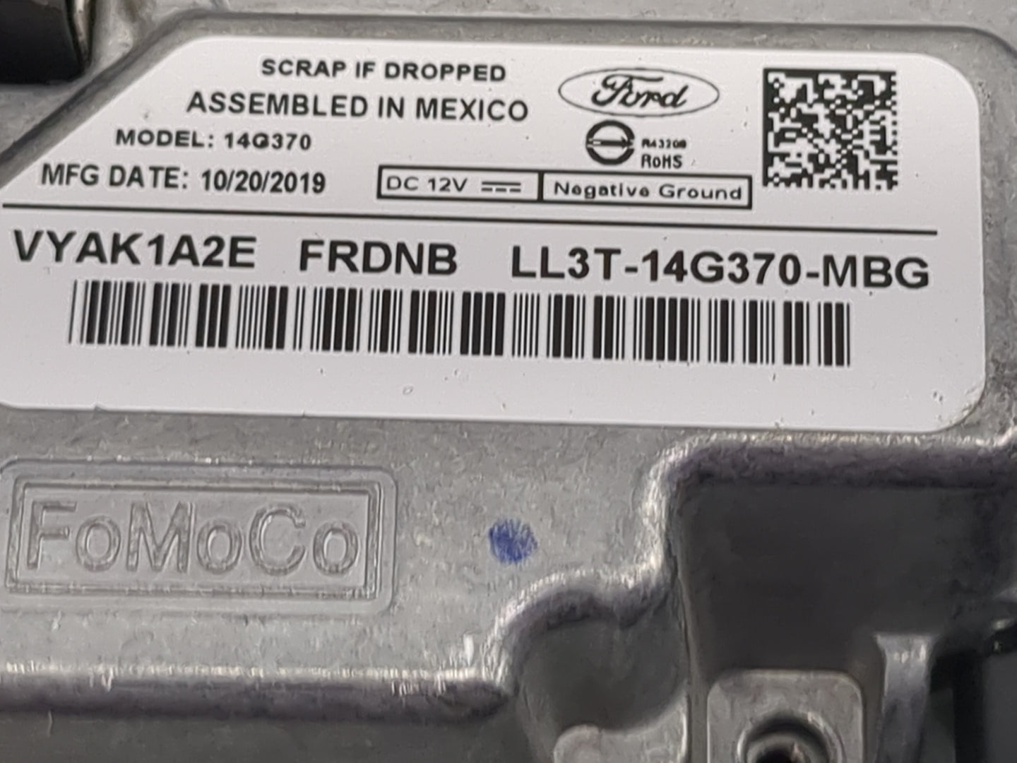 2019-2020 Ford F-150 Information Display Screen 1483663 - Oemusedautoparts1.com