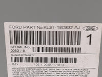 2019-2020 Ford F-150 Radio AM FM Cd Player Receiver Replacement P/N:KL3T-18D832-AJ RU-9754P-C Fits Fits 2019 2020 OEM Used A