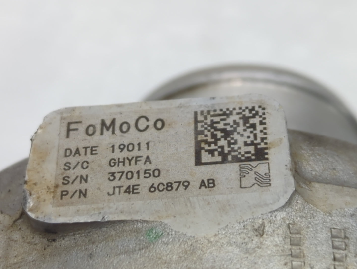 2018 Ford F-150 Turbocharger Turbo Charger Super Charger Supercharger - Oemusedautoparts1.com