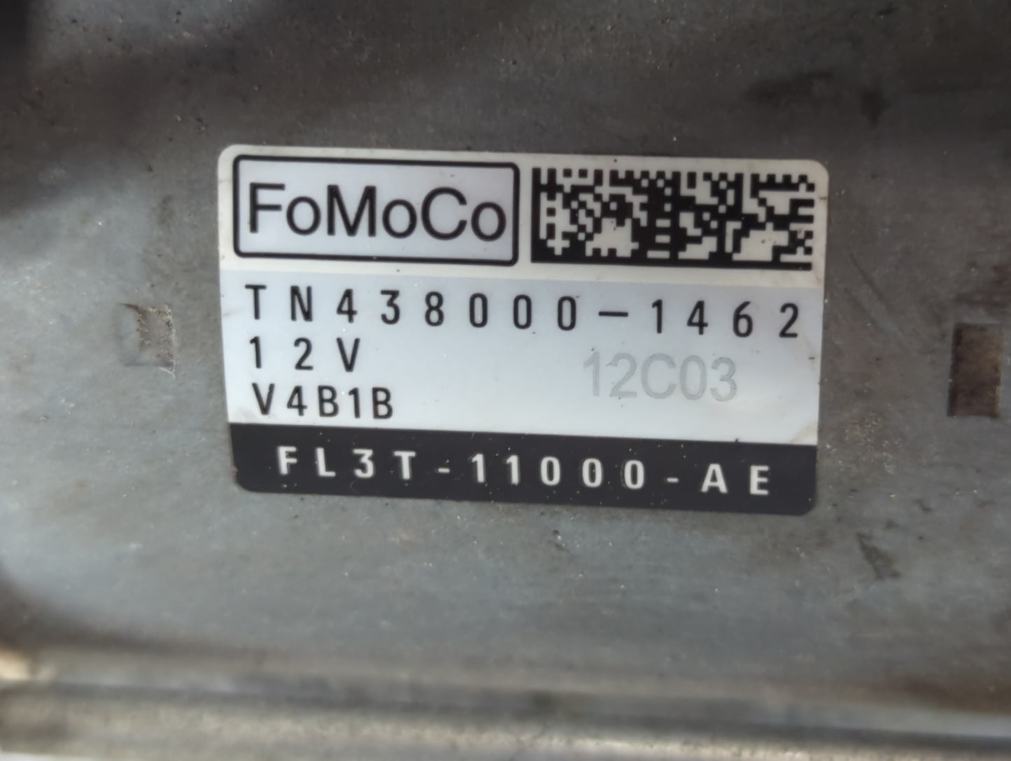 2015-2020 Ford F-150 Car Starter Motor Solenoid OEM P/N:TN438000-1462 Fits Fits 2015 2016 2017 2018 2019 2020 OEM Used Auto 