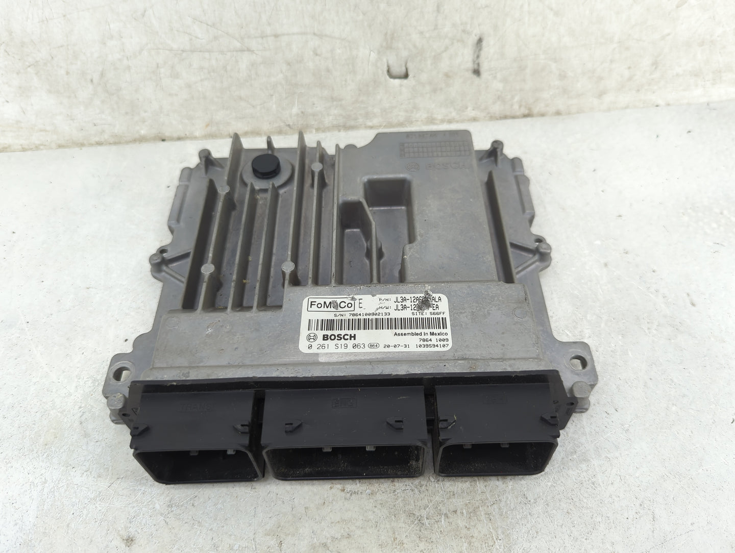 2020 Ford F150 PCM Engine Control Computer ECU ECM PCU OEM P/N:JL3A-12A650-ALA JL3A-12B684-EA, 0261S19063 Fits Fits 2018 201