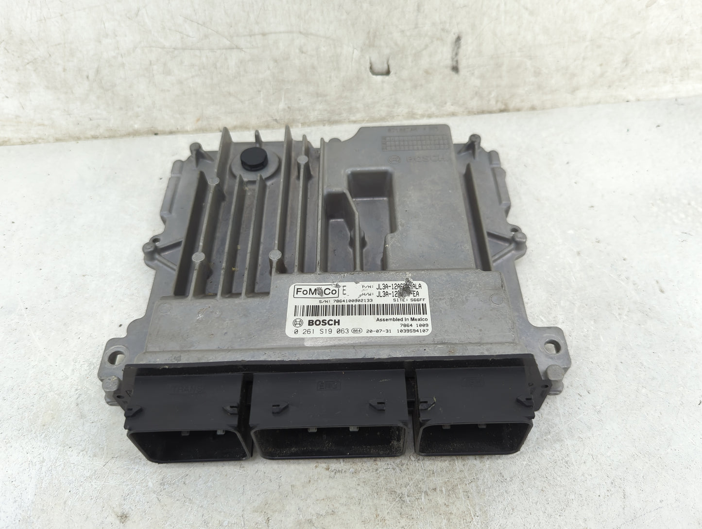 2020 Ford F150 PCM Engine Control Computer ECU ECM PCU OEM P/N:JL3A-12A650-ALA JL3A-12B684-EA, 0261S19063 Fits Fits 2018 201