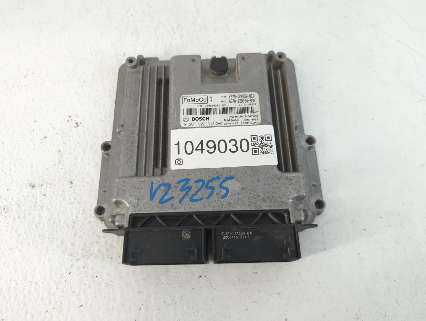 2020 Ford Fusion PCM Engine Control Computer ECU ECM PCU OEM P/N:0 261 S22 318 GS7A-12B684-BEA, KS7A-12A650-BCA Fits OEM Use
