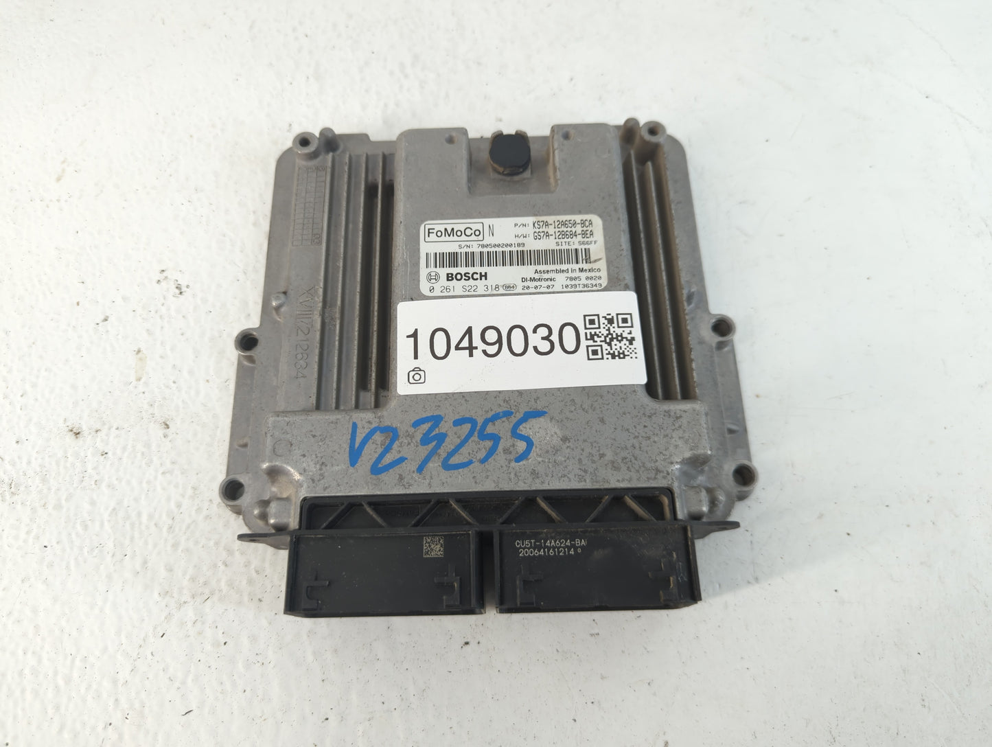 2020 Ford Fusion PCM Engine Control Computer ECU ECM PCU OEM P/N:0 261 S22 318 GS7A-12B684-BEA, KS7A-12A650-BCA Fits OEM Use