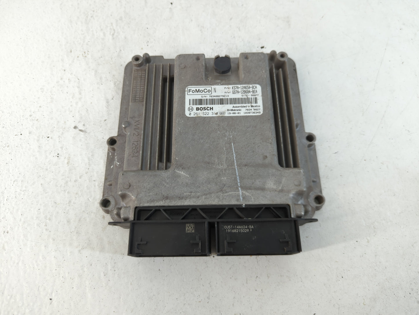 2020 Ford Fusion PCM Engine Control Computer ECU ECM PCU OEM P/N:GS7A-12B684-BEA KS7A-12A650-BCA Fits OEM Used Auto Parts - 