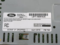 2020 Ford Fusion Radio AM FM Cd Player Receiver Replacement P/N:LS7T-18D818-ZC Fits OEM Used Auto Parts - Oemusedautoparts1.