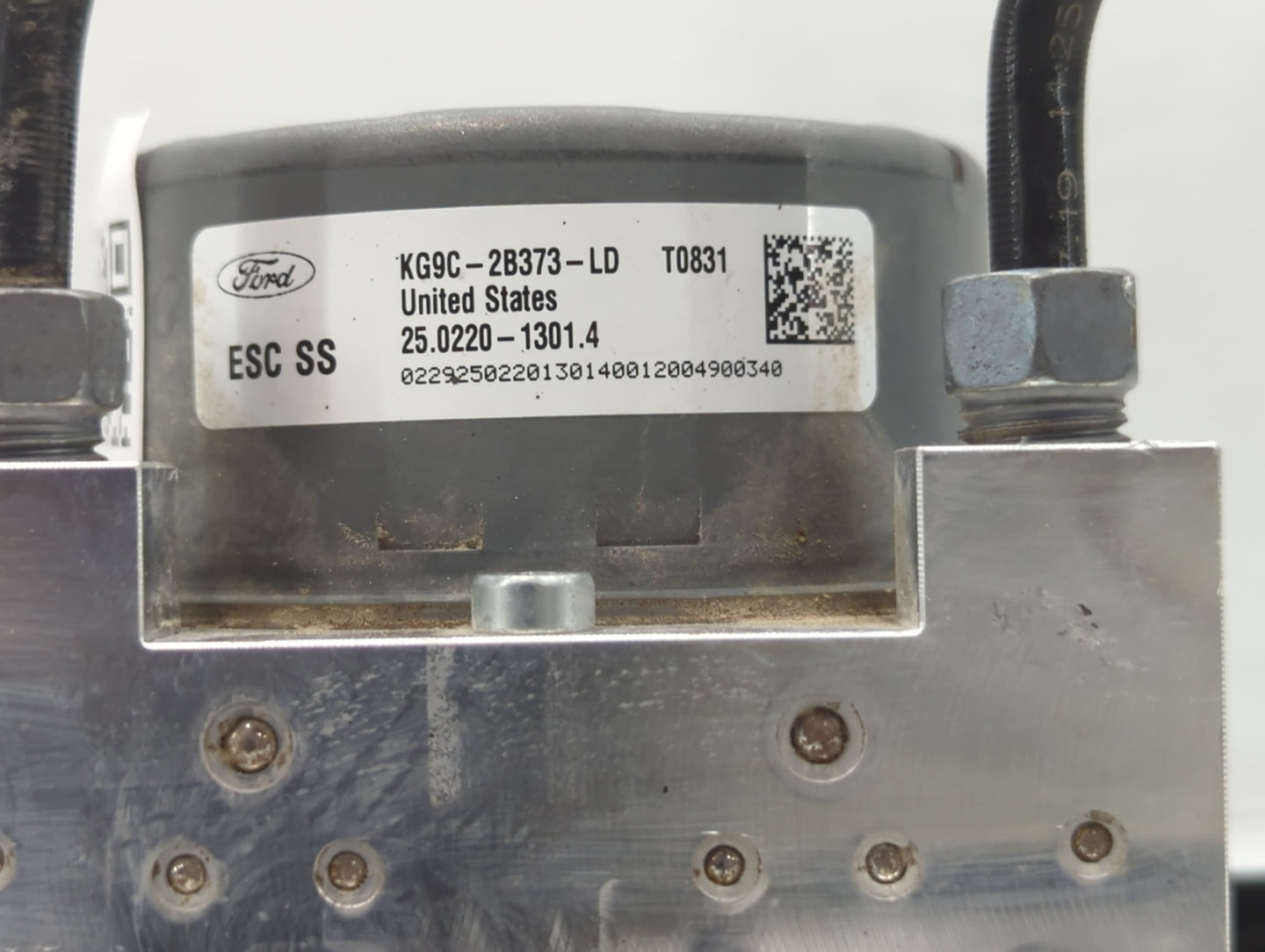 2019-2020 Ford Fusion ABS Pump Control Module Replacement P/N:KG9C-2B373-LD Fits Fits 2019 2020 OEM Used Auto Parts - Oemuse
