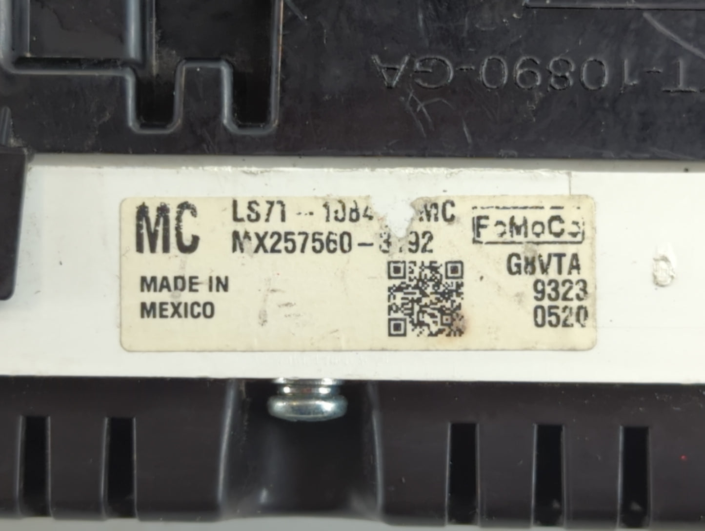 2020 Ford Fusion Instrument Cluster Speedometer Gauges P/N:LS7T-10849-MC Fits OEM Used Auto Parts - Oemusedautoparts1.com