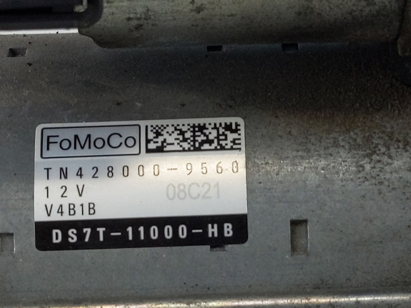 2013-2020 Ford Fusion Car Starter Motor Solenoid OEM P/N:DS7T-11000-HB TN428000-9560 Fits OEM Used Auto Parts - Oemusedautop