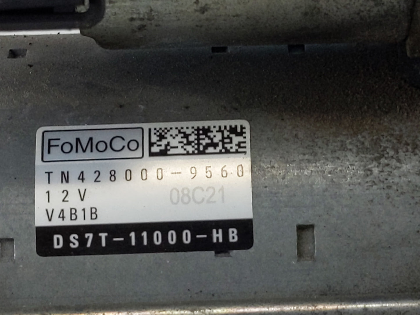 2013-2020 Ford Fusion Car Starter Motor Solenoid OEM P/N:DS7T-11000-HB TN428000-9560 Fits OEM Used Auto Parts - Oemusedautop