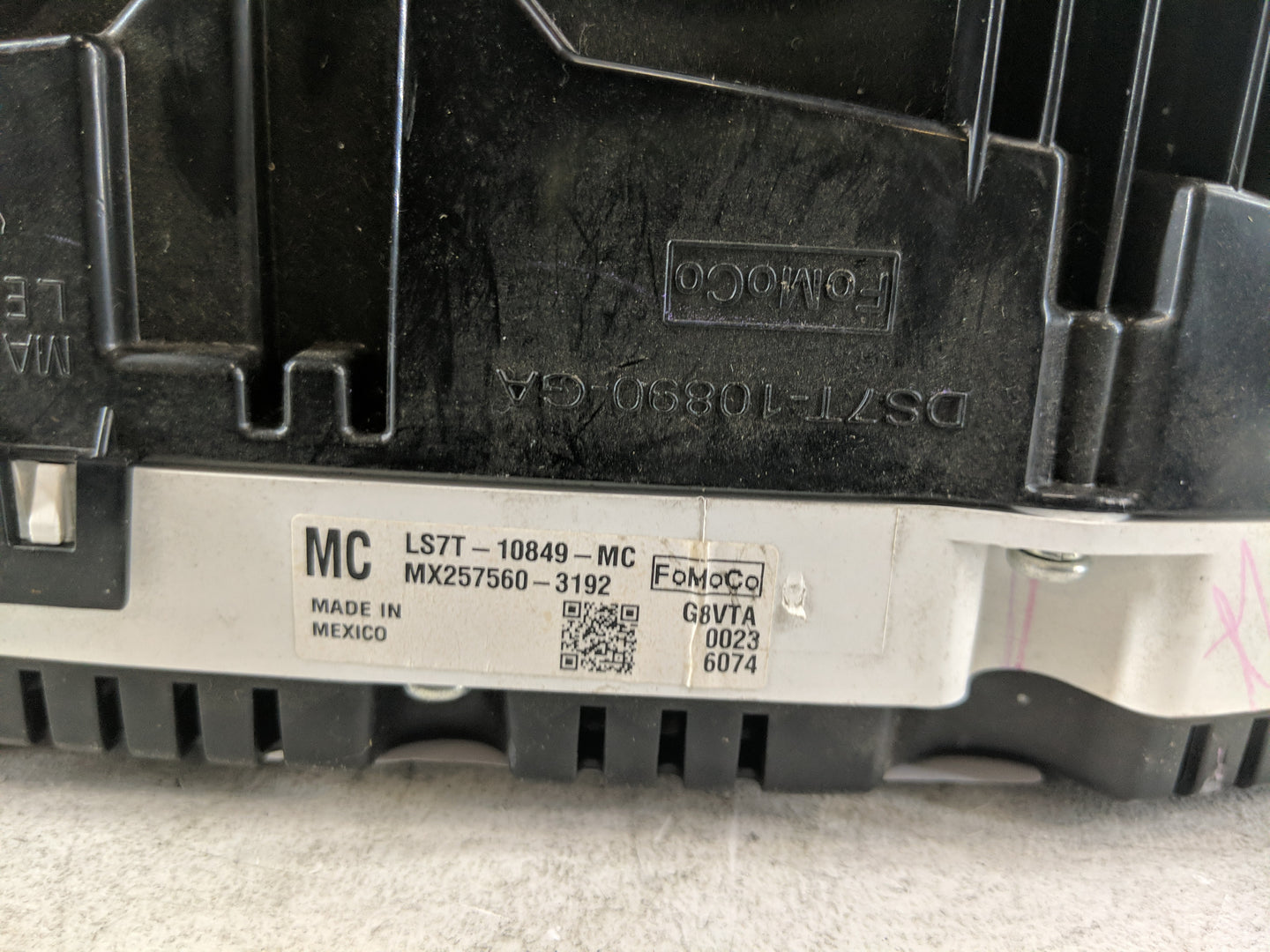2020 Ford Fusion Instrument Cluster Speedometer Gauges P/N:LS7T-10849-MC Fits OEM Used Auto Parts - Oemusedautoparts1.com