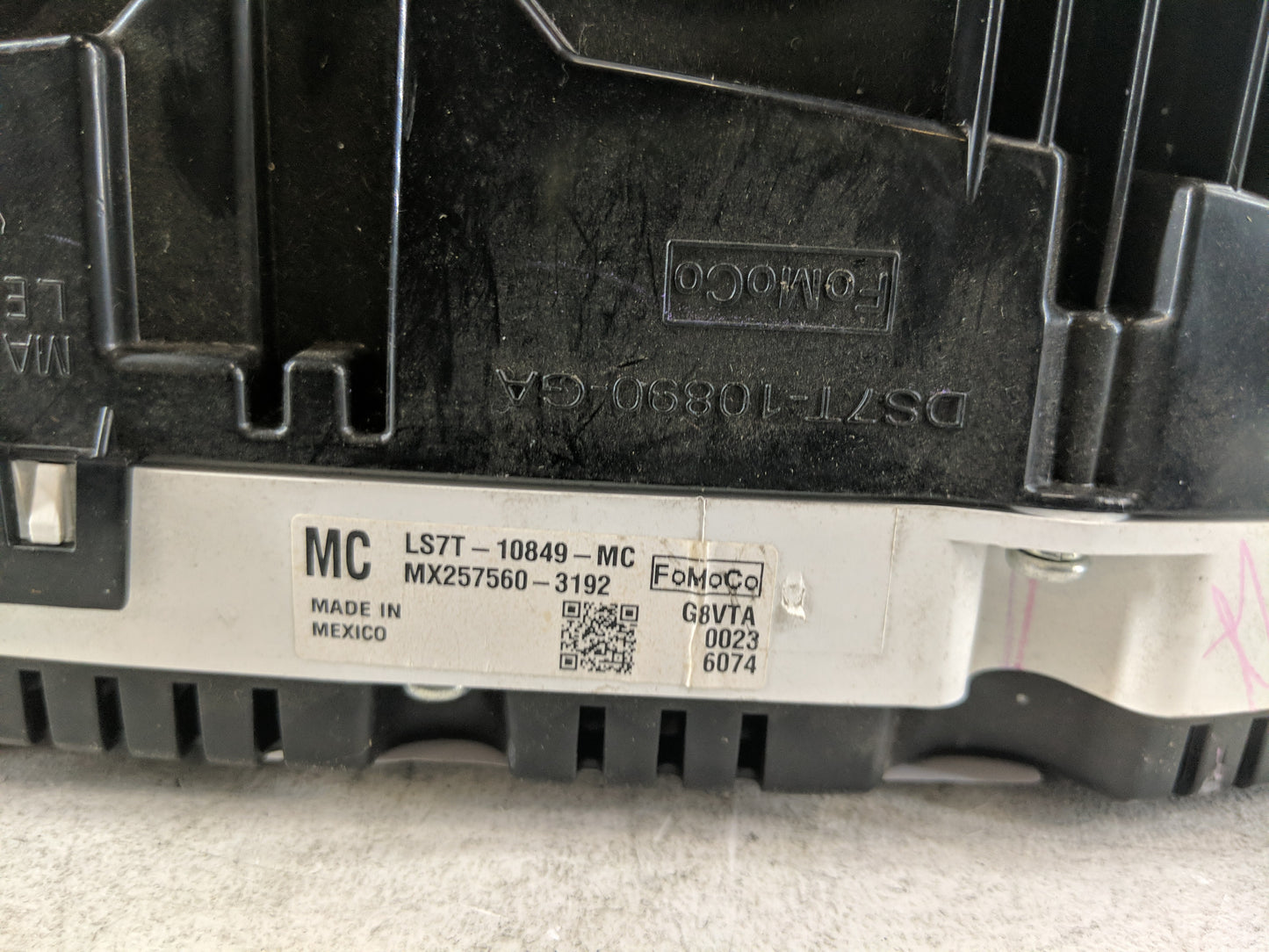2020 Ford Fusion Instrument Cluster Speedometer Gauges P/N:LS7T-10849-MC Fits OEM Used Auto Parts - Oemusedautoparts1.com