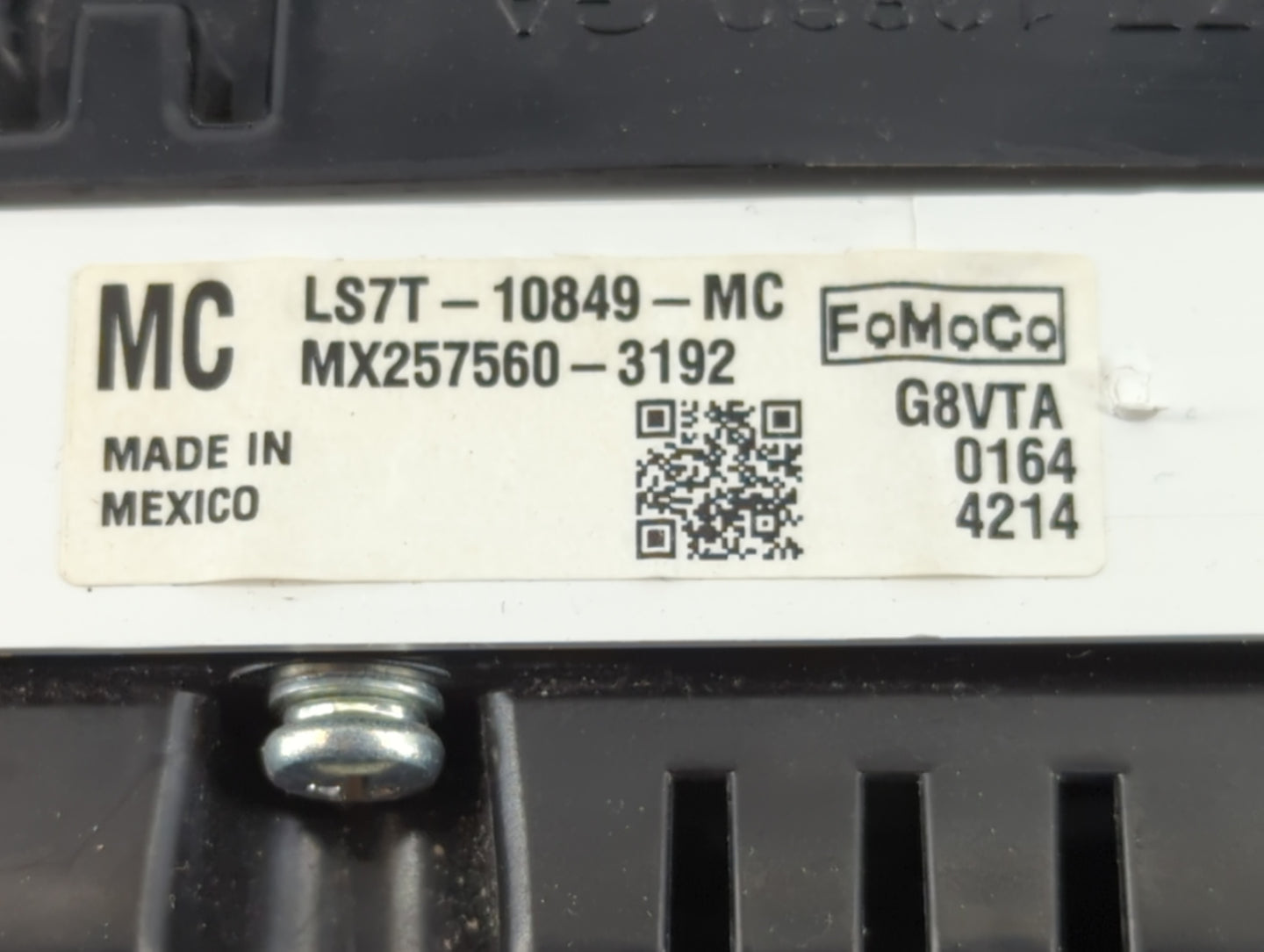 2020 Ford Fusion Instrument Cluster Speedometer Gauges P/N:LS7T-10849-MC Fits OEM Used Auto Parts - Oemusedautoparts1.com