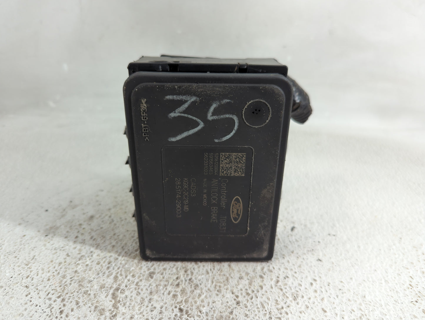 2019-2020 Ford Fusion ABS Pump Control Module Replacement P/N:KG9C-2B373-CD Fits Fits 2019 2020 OEM Used Auto Parts - Oemuse