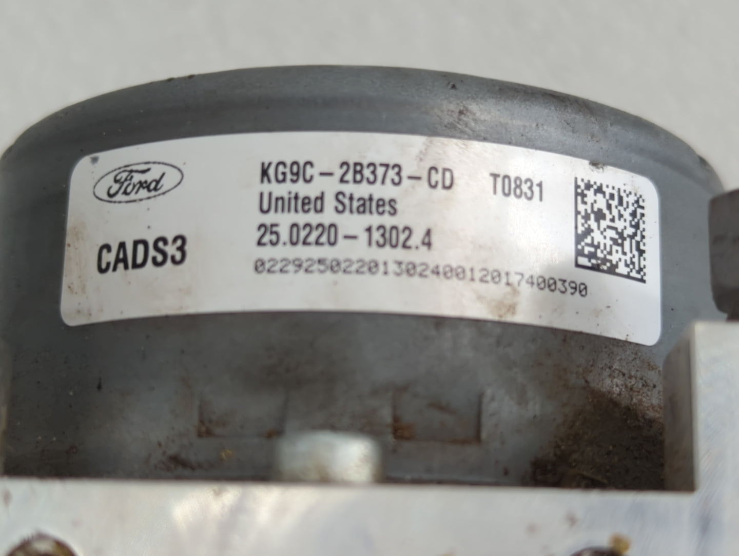 2019-2020 Ford Fusion ABS Pump Control Module Replacement P/N:KG9C-2B373-CD Fits Fits 2019 2020 OEM Used Auto Parts - Oemuse