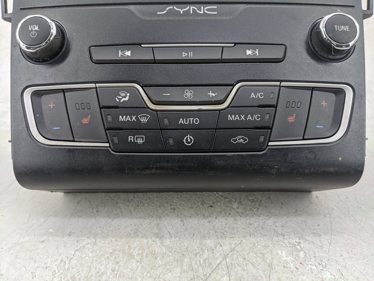 2019-2020 Ford Fusion Radio AM FM Cd Player Receiver Replacement P/N:KS7T-18E245-CHE KS7Z18842T Fits Fits 2019 2020 OEM Used