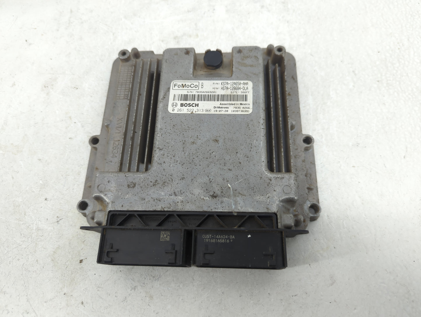 2017-2020 Ford Fusion PCM Engine Control Computer ECU ECM PCU OEM P/N:HS7A-12B684-DLA KS7A-12A650-ANA Fits OEM Used Auto Par