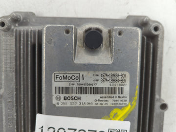 2020 Ford Fusion PCM Engine Control Computer ECU ECM PCU OEM P/N:CU5T-14A624-BA 0 261 S22 318, KS7A-12A650-BCA Fits OEM Used Auto Parts