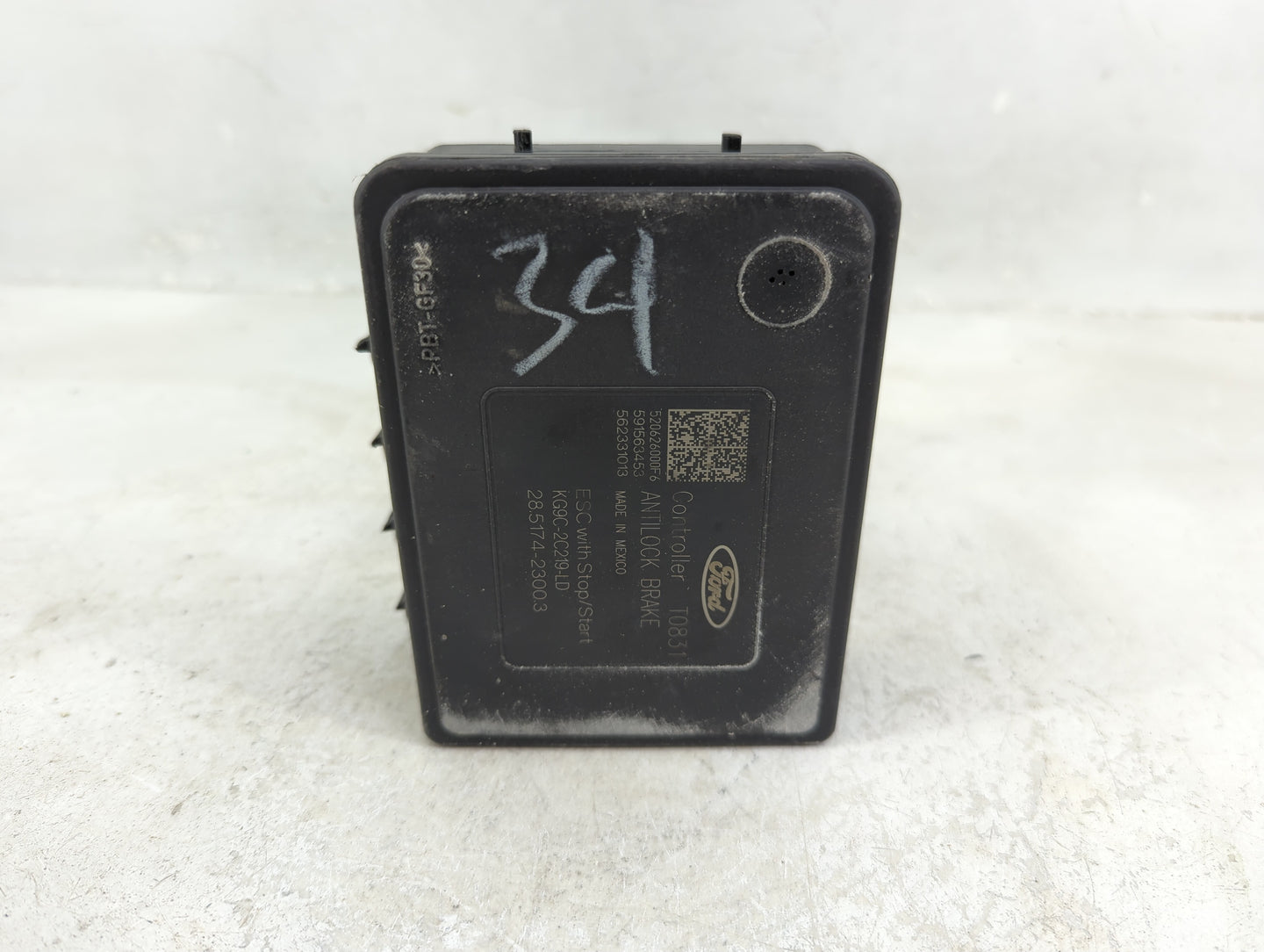 2019-2020 Ford Fusion ABS Pump Control Module Replacement P/N:KG9C-2B373-LD Fits Fits 2019 2020 OEM Used Auto Parts - Oemuse