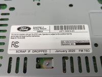 2020 Ford Fusion Radio AM FM Cd Player Receiver Replacement P/N:LS7T-18D818-ZC Fits OEM Used Auto Parts - Oemusedautoparts1.