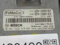 2020 Ford Fusion PCM Engine Control Computer ECU ECM PCU OEM P/N:KS7A-12A650-BCA 0 261 S22 318 Fits OEM Used Auto Parts - Oe
