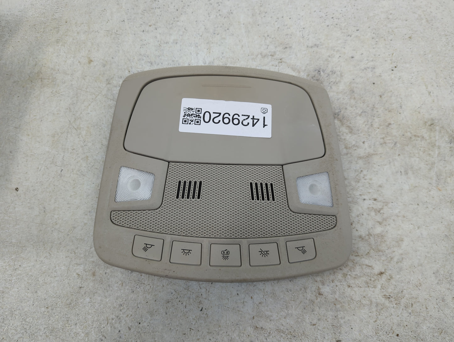 2020 Ford Fusion Overhead Roof Console - Oemusedautoparts1.com