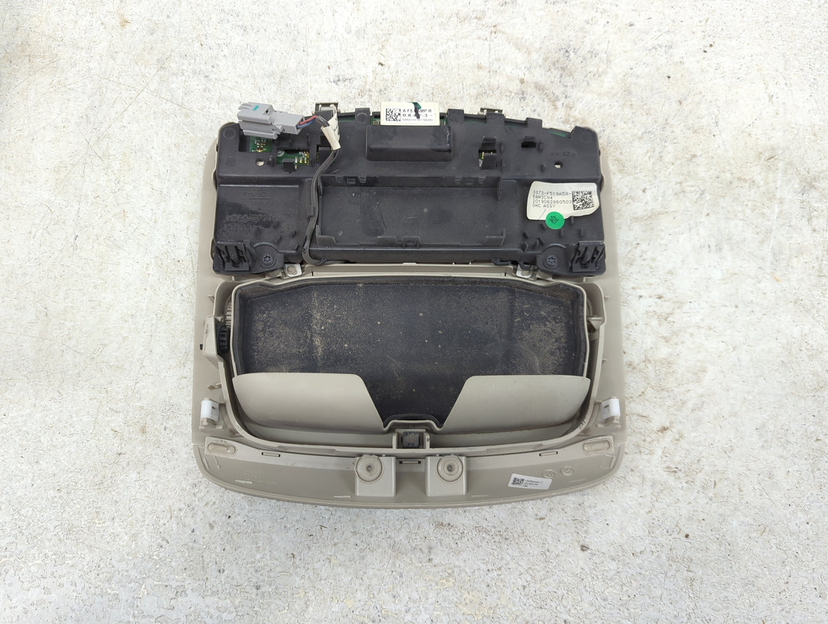 2017-2020 Ford Fusion Overhead Roof Console 1429920 - Oemusedautoparts1.com