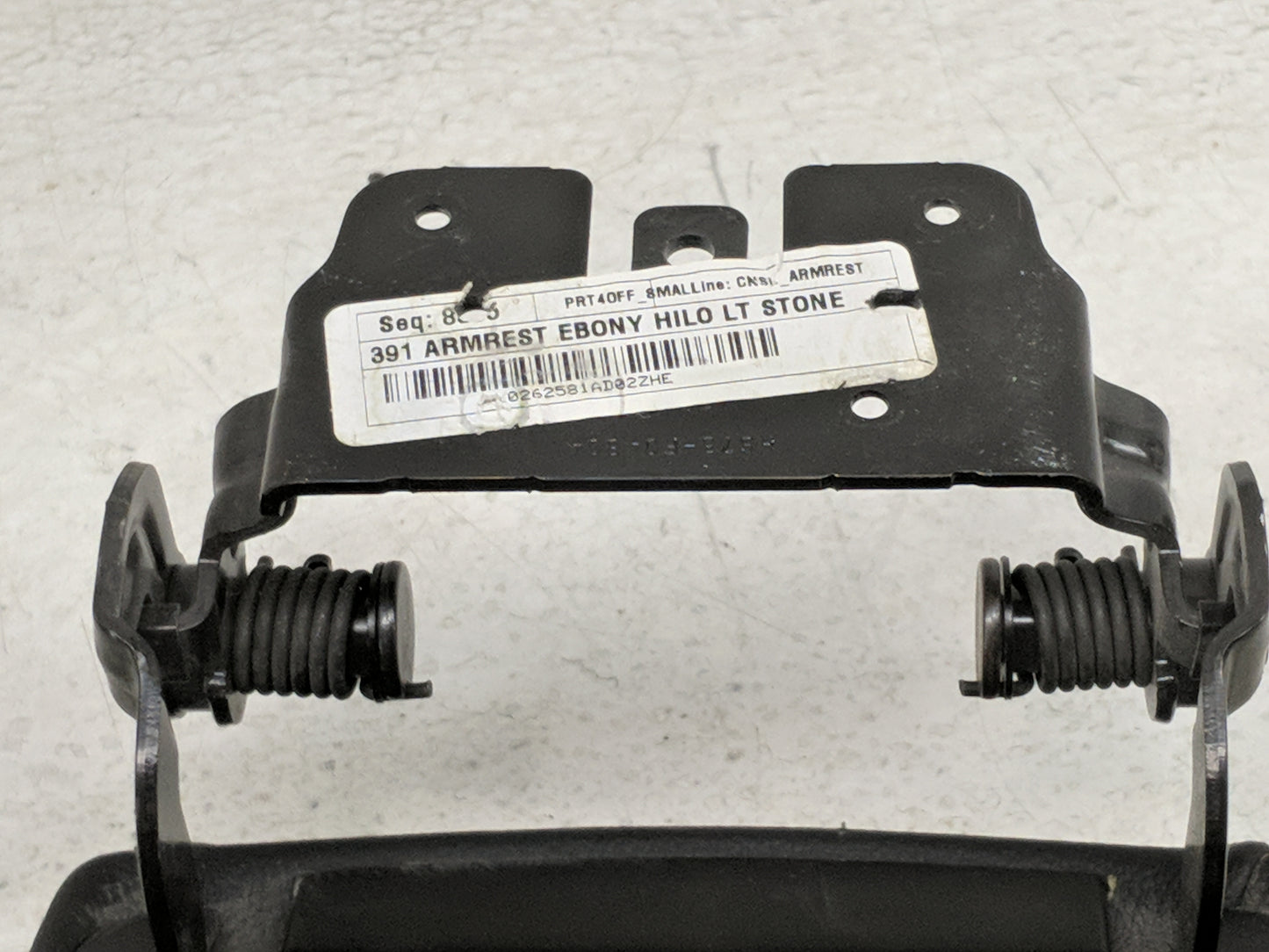2020 Ford Fusion Center Console Armrest Cover Lid Fits OEM Used Auto Parts - Oemusedautoparts1.com
