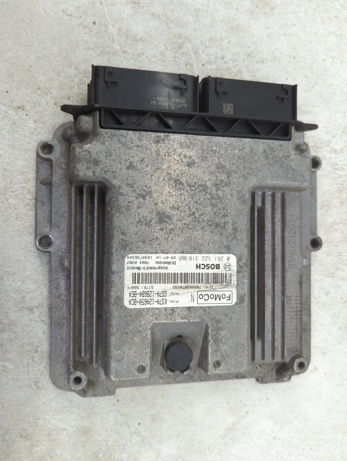 2020 Ford Fusion PCM Engine Control Computer ECU ECM PCU OEM P/N:KS7A-12A650-BCA GS7A-12B684-BEA, 0261S22318 Fits OEM Used A