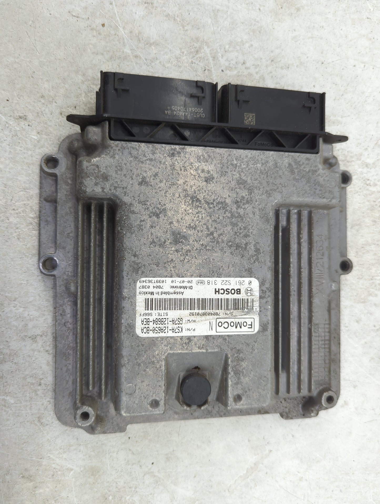 2020 Ford Fusion PCM Engine Control Computer ECU ECM PCU OEM P/N:KS7A-12A650-BCA GS7A-12B684-BEA, 0261S22318 Fits OEM Used A