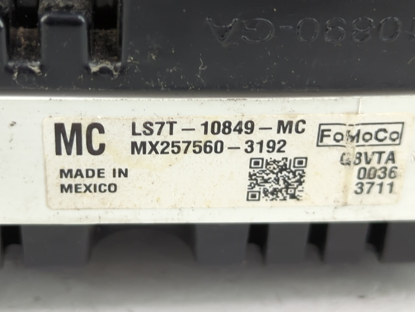 2020 Ford Fusion Instrument Cluster Speedometer Gauges P/N:LS7T-10849-MC MX257560-3192 Fits OEM Used Auto Parts - Oemusedaut