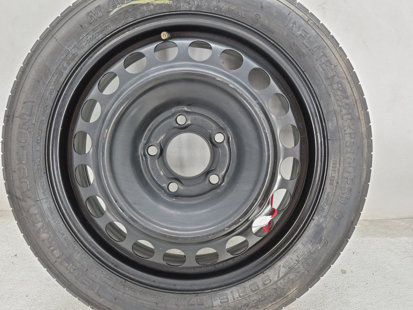 2013-2020 Ford Fusion Spare Donut Tire Wheel Rim Oem 1461519 - Oemusedautoparts1.com