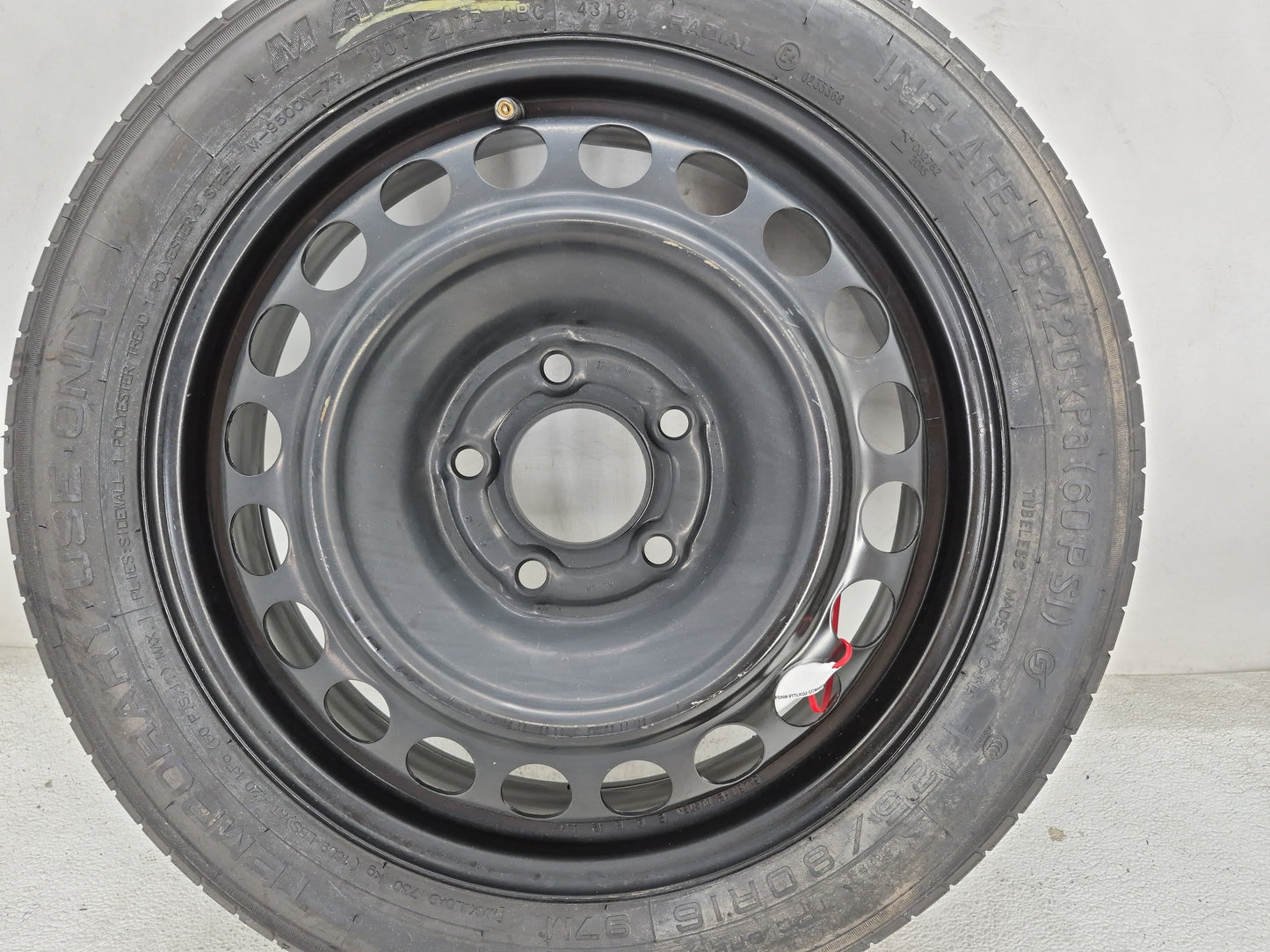 2013-2020 Ford Fusion Spare Donut Tire Wheel Rim Oem 1461519 - Oemusedautoparts1.com