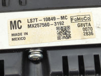 2019-2020 Ford Fusion Instrument Cluster Speedometer Gauges P/N:LS7T-10849-MC MX257560-3192, G8VTA Miles:75K Fits Fits 2019 