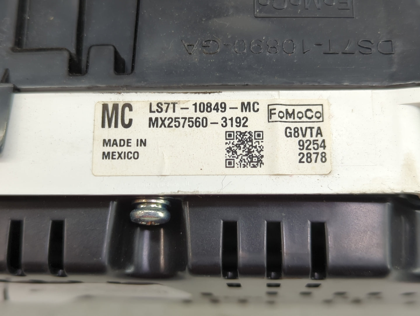 2019-2020 Ford Fusion Instrument Cluster Speedometer Gauges P/N:LS7T-10849-MC DS7T-10890-GA Miles:42K Fits Fits 2019 2020 OE